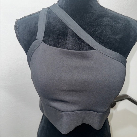 Reebok One Shoulder Bra in Black - Picture 7 of 8